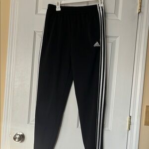 Adidas Kids Black Track Pants